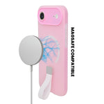 Frosty Matte with Silicone Finger Loop Phone Case for iPhone 17 Air