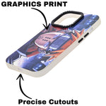 Anime Print Vibrant Character Design Phone Case for iPhone 14 Pro