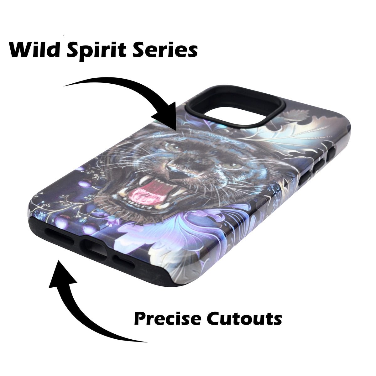 Wild Spirit Series Print Phone Cover For iPhone 15 Pro Max