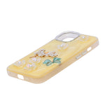 Luxury 3D Iridescent Pearl Flower & Butterfly Phone Case for iPhone 13 / 14