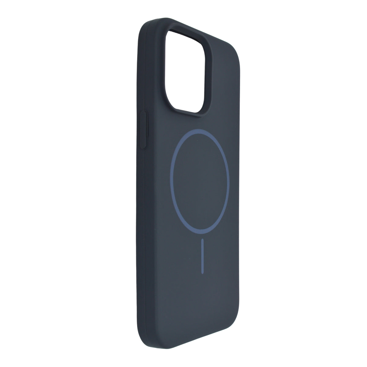 Soft Silicone with MagSafe Ring Phone Case for iPhone 15 Pro