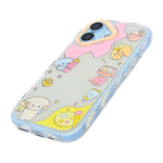 Cute Transparent Wavy Edge Phone Case for iPhone 17