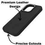 Textured Anti-Slip Silicone MagSafe Compatible Phone Case for iPhone 16 Pro