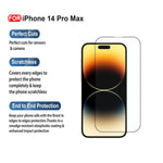 Ultra-Clear Tempered Glass Screen Protector for iPhone 14 Pro Max