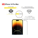 Ultra-Clear Tempered Glass Screen Protector for iPhone 14 Pro Max