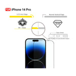 Ultra-Clear Tempered Glass Screen Protector for iPhone 14 Pro