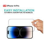 Ultra-Clear Tempered Glass Screen Protector for iPhone 14 Pro