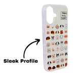 Dog Family Puppy Phone Case for iPhone 16