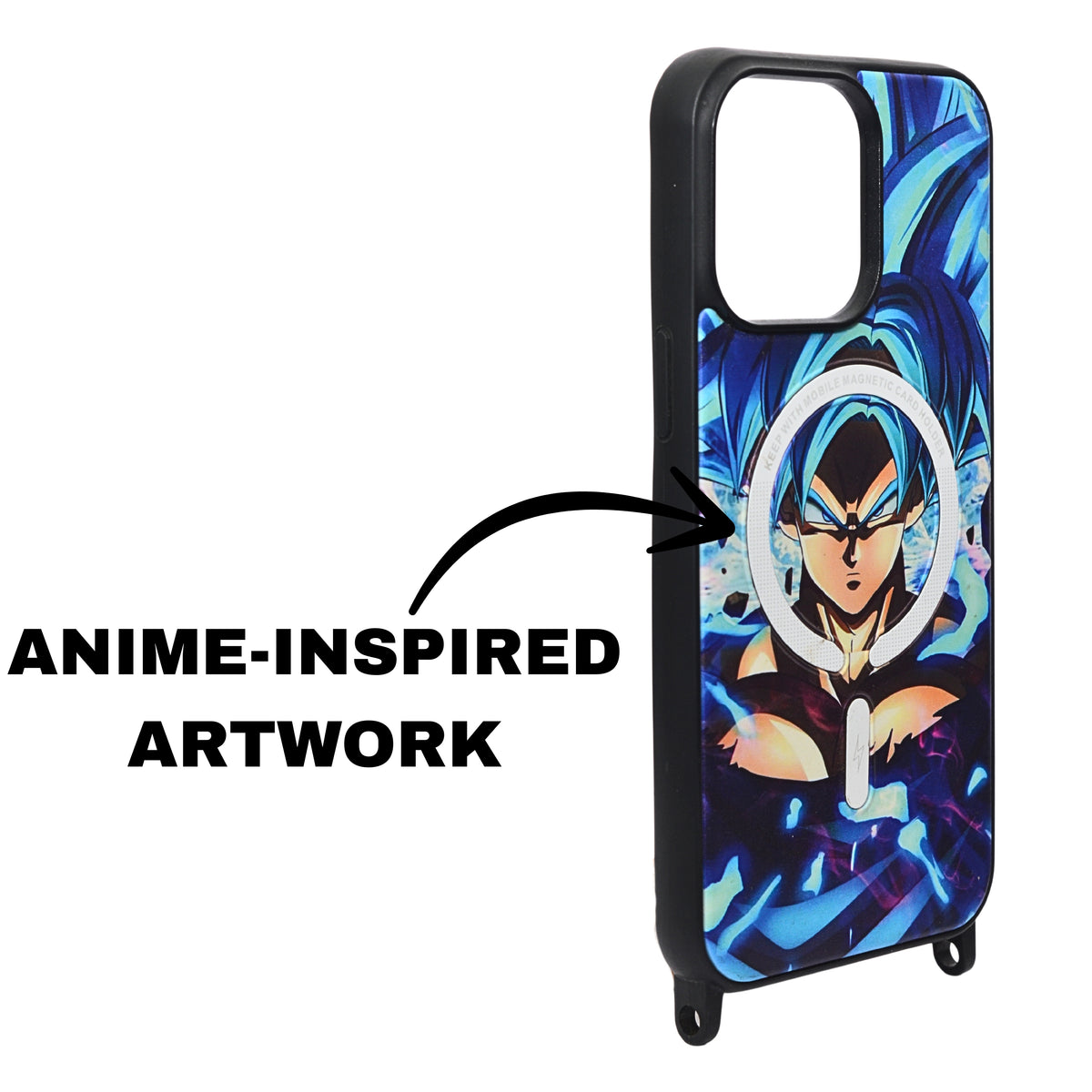 Anime Print Vibrant Character Design Phone Case for iPhone 14 Pro Max