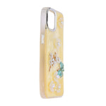 Luxury 3D Iridescent Pearl Flower & Butterfly Phone Case for iPhone 13 / 14