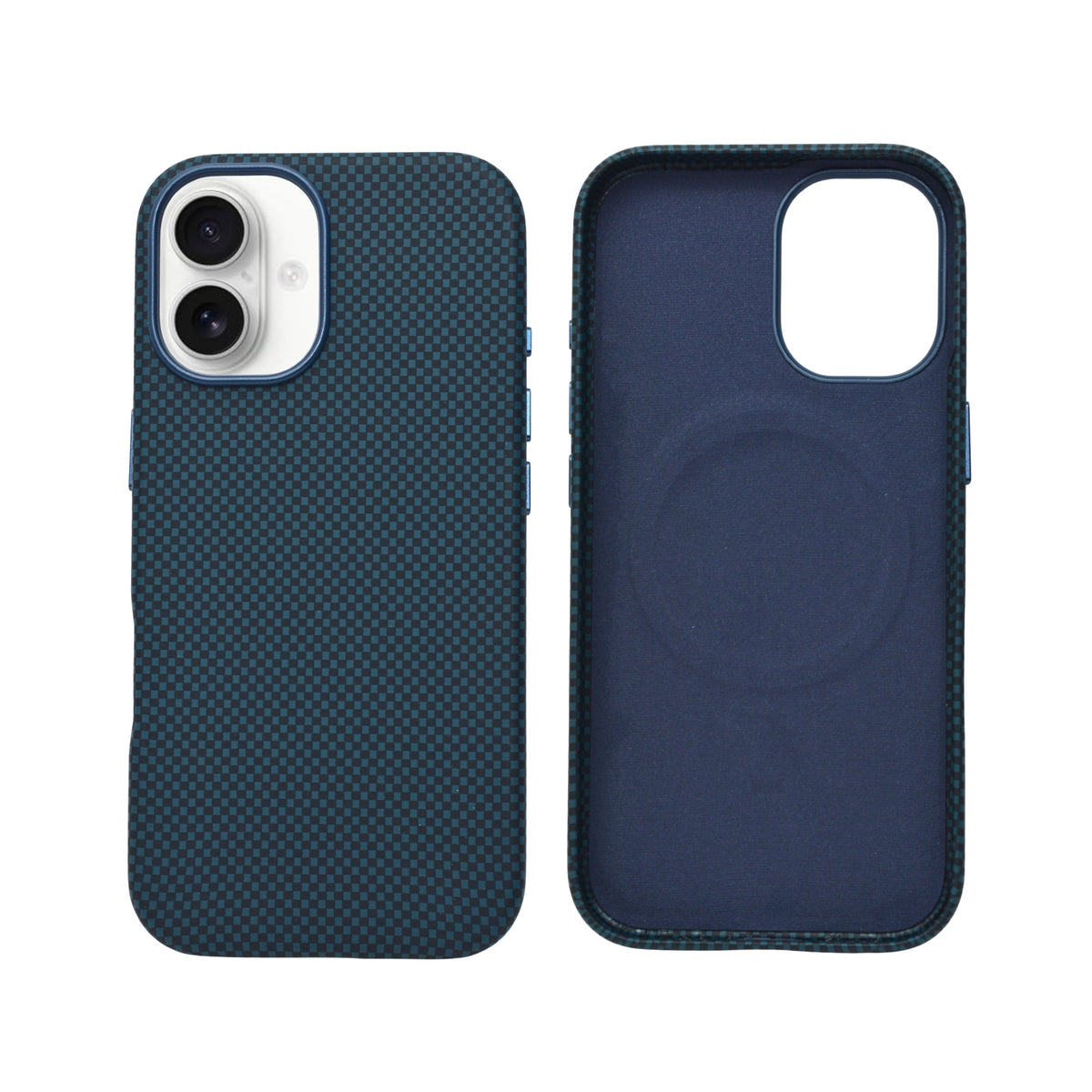 Sleek Carbon Fiber MagSafe Compatible Phone Case for iPhone 17