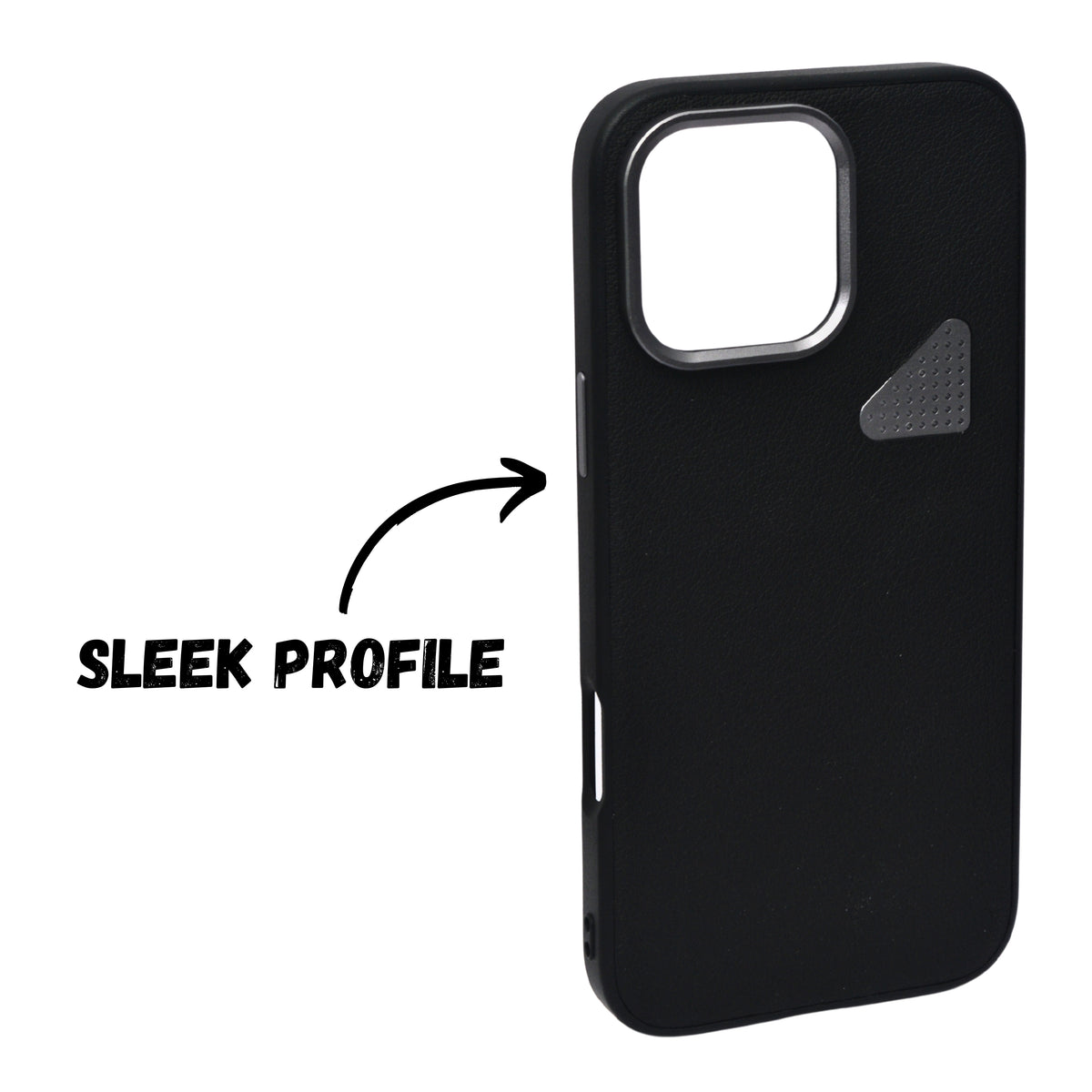 Premium Leather Heat Dissipation Protective Case for iPhone 16 Pro Max