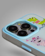 Stylish Cute Cartoon Cool Soft Animal Characters Cover For iPhone 15 Pro