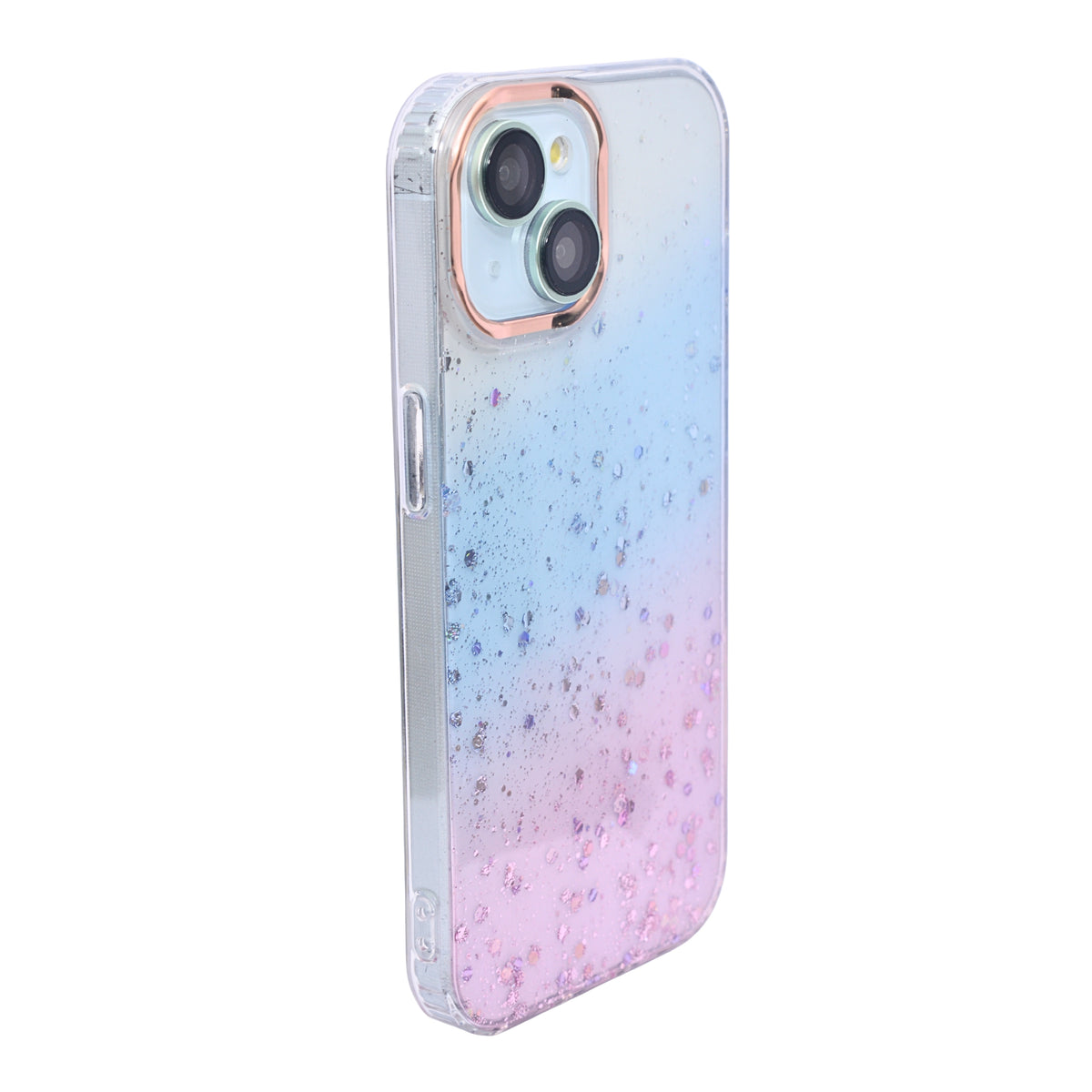 Shimmer Gradient Glitter Phone Case for iPhone 15