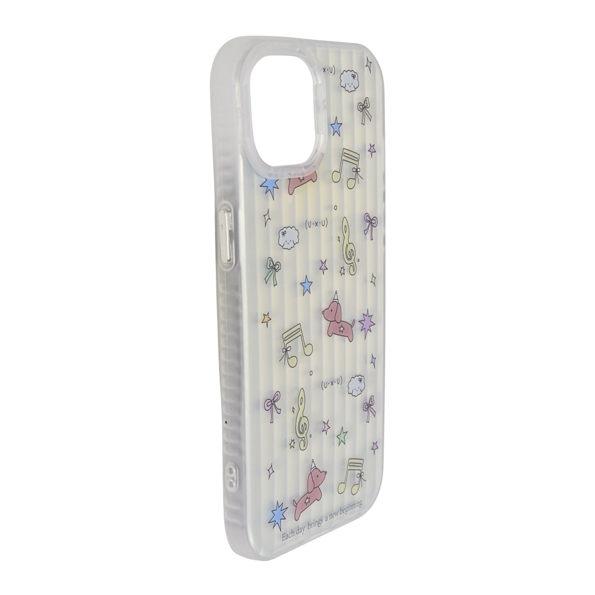 Aesthetic Bow & Floral Phone Case for iPhone 15