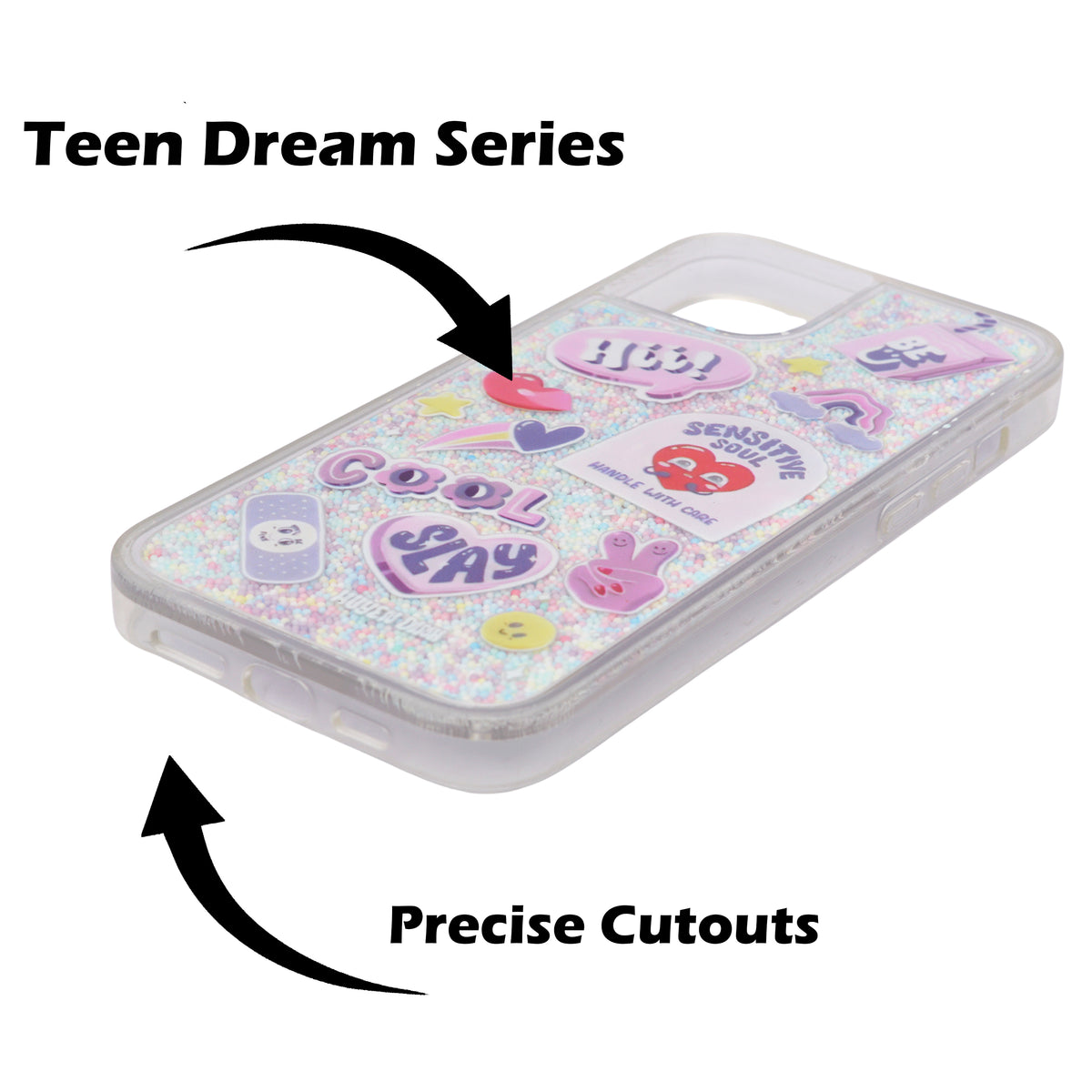 Playful Vibe Edition Cover For iPhone 14 Plus / 15 Plus