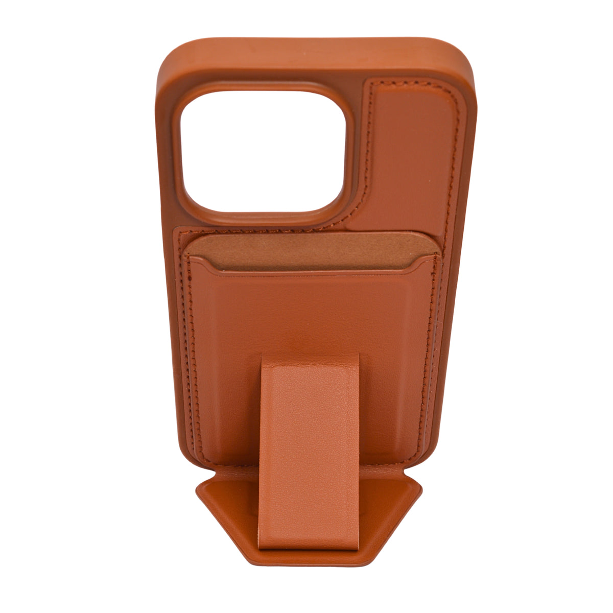 Card Wallet Case Durable Built-in Stand Phone Case For iPhone 15 Pro
