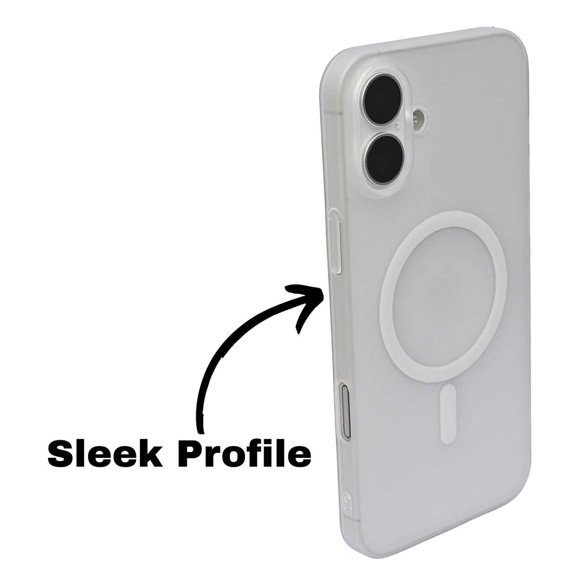 Hard Transparent Tinted Magsafe Compatible Phone Case for iPhone 16 Plus