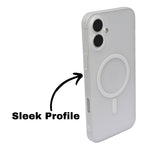 Hard Transparent Tinted Magsafe Compatible Phone Case for iPhone 16 Plus