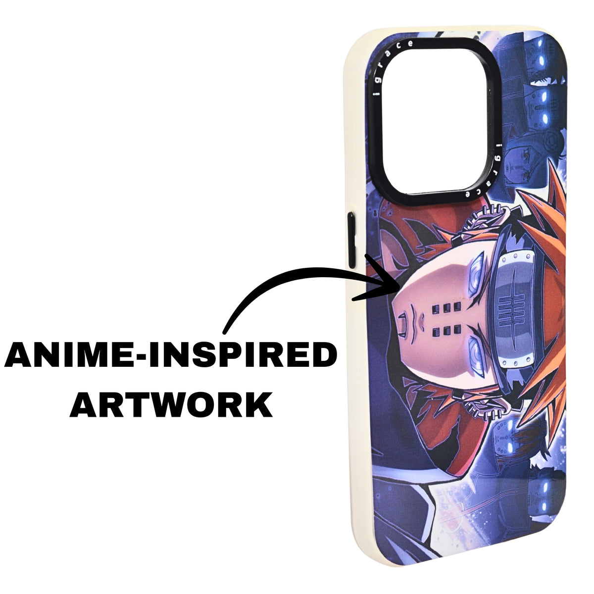 Anime Print Vibrant Character Design Phone Case for iPhone 14 Pro