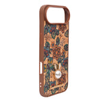 Bohemian Ethnic Print Cork Texture with Pearl Detail Phone Case for iPhone 17 Air