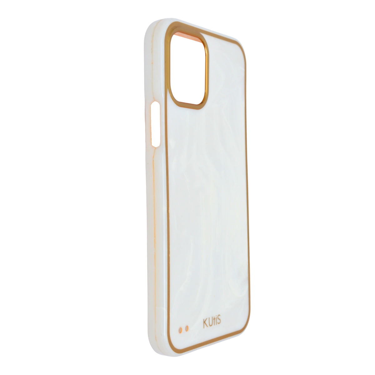 Elegant Glossy Marble Finish Phone Case for iPhone 12 / 12 Pro