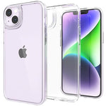 Crystal Clear Hard Anti Yellow Phone Case for iPhone 14 Plus/ 15Plus