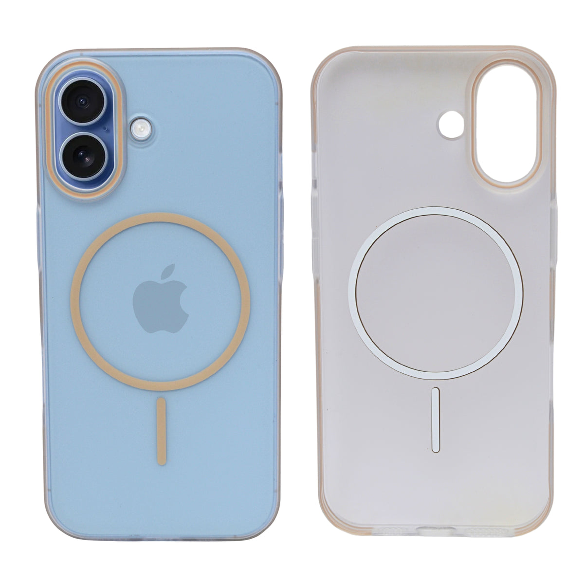 Crystal Clear Shockproof MagSafe Phone Case for iPhone 17