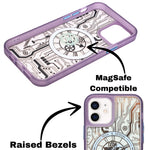 Tech Steampunk Gear Clock Design MagSafe Phone Case For iPhone 12/ 12Pro