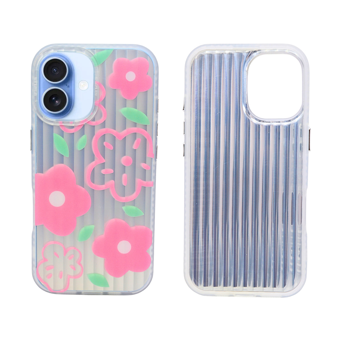 Aesthetic Bow & Floral Phone Case for iPhone 17