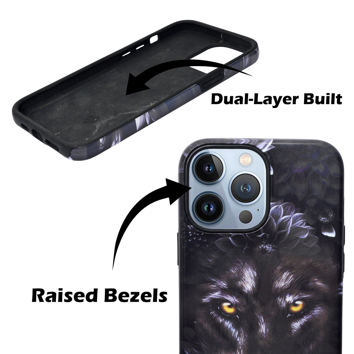 Wild Spirit Series Print Phone Cover For iPhone 15 Pro