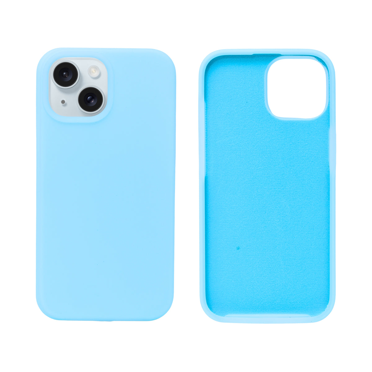 Silicone Neon Series Vibrant Phone Case for iPhone 15
