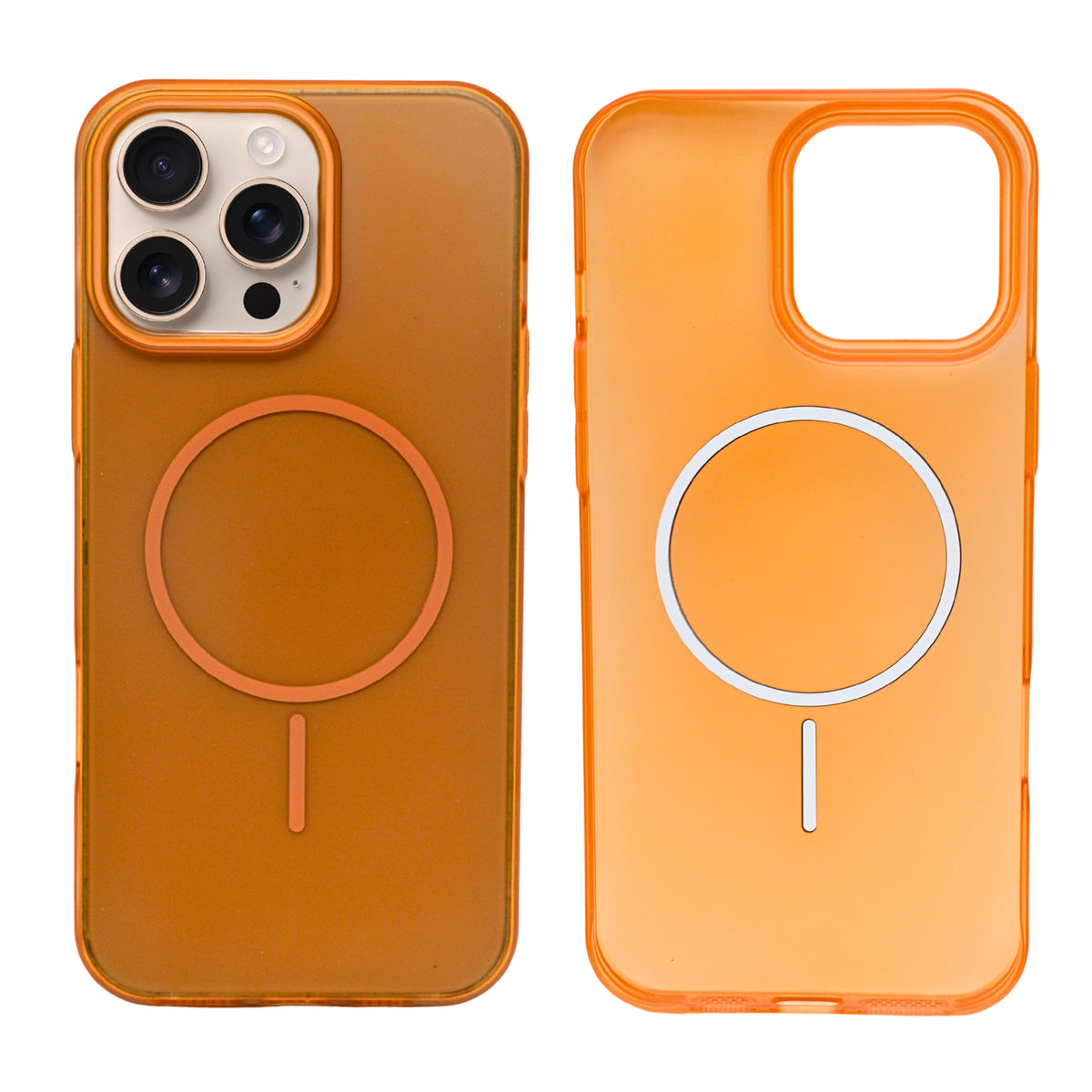 Crystal Clear Shockproof MagSafe Phone Case for iPhone 16 Pro