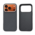 Carbon Weave Pattern Phone Case for iPhone 17 Pro