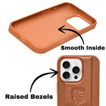 Porsche Design Leather Finish Mobile Back Cover For iPhone 16 Pro Max