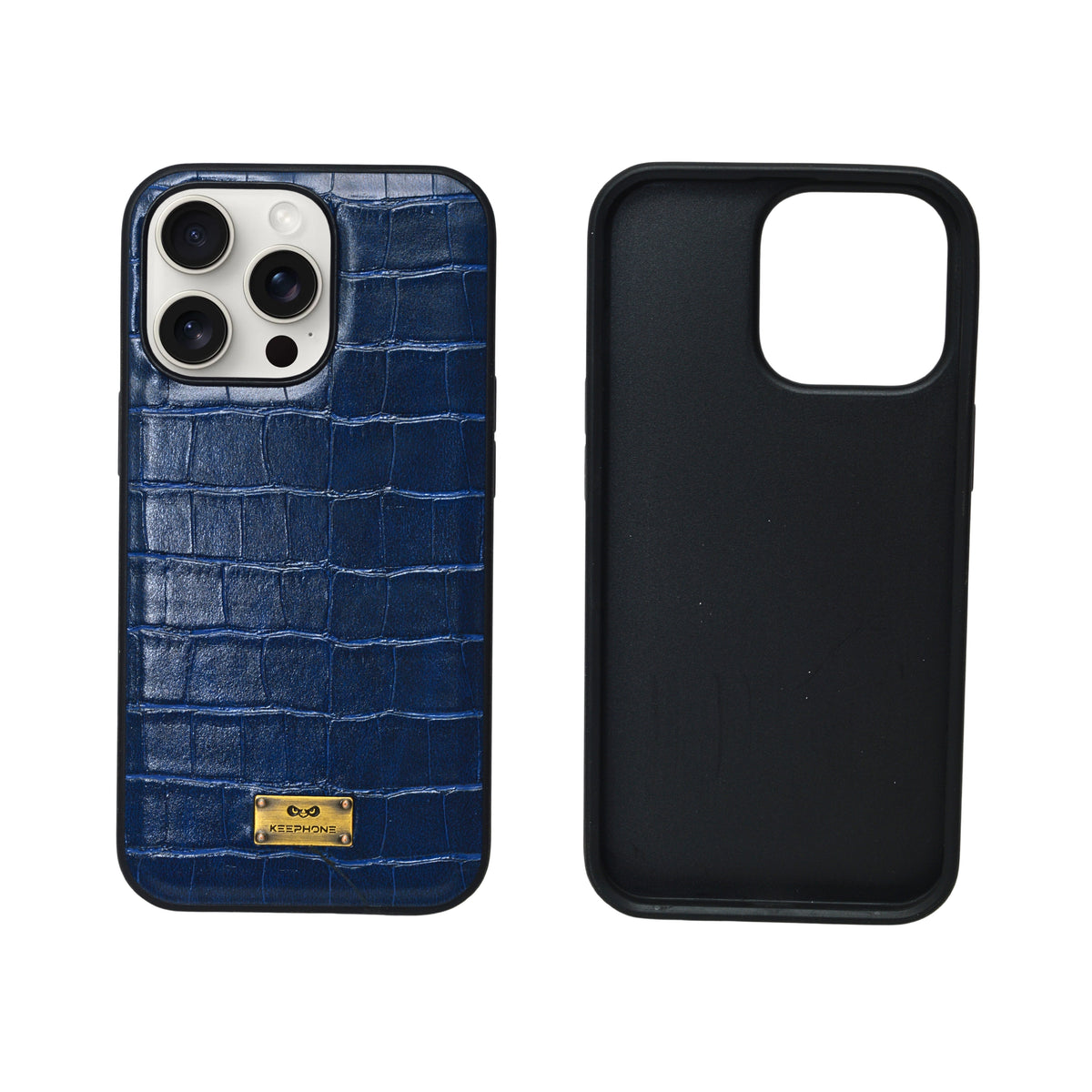 Crocodile Texture Leather Phone Case for iPhone 13 Pro