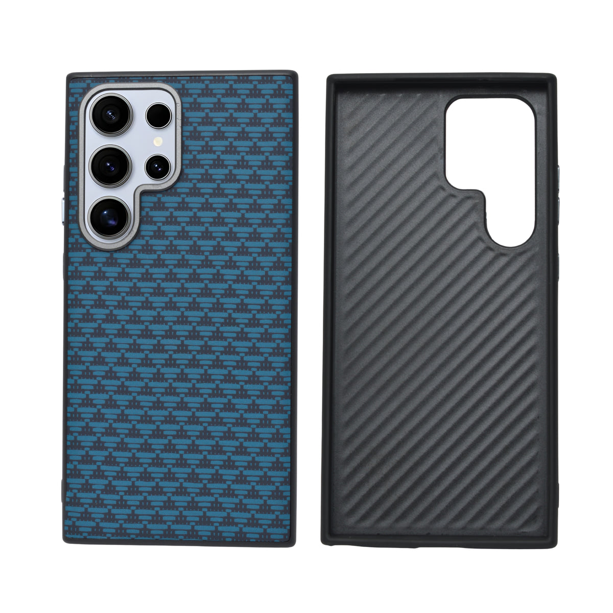 Carbon Weave Pattern Phone Case for Samsung Galaxy S24 Ultra
