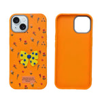 Cute Floral with 3D Bow Phone Case For iPhone 15