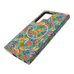 Cork Texture Printed MagSafe Compatible Phone Case for Samsung Galaxy S24 Ultra