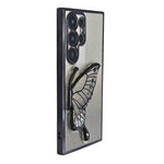 Stylish Luxury Eye Catching Butterfly Glitter Case for Samsung Galaxy S24 Ultra