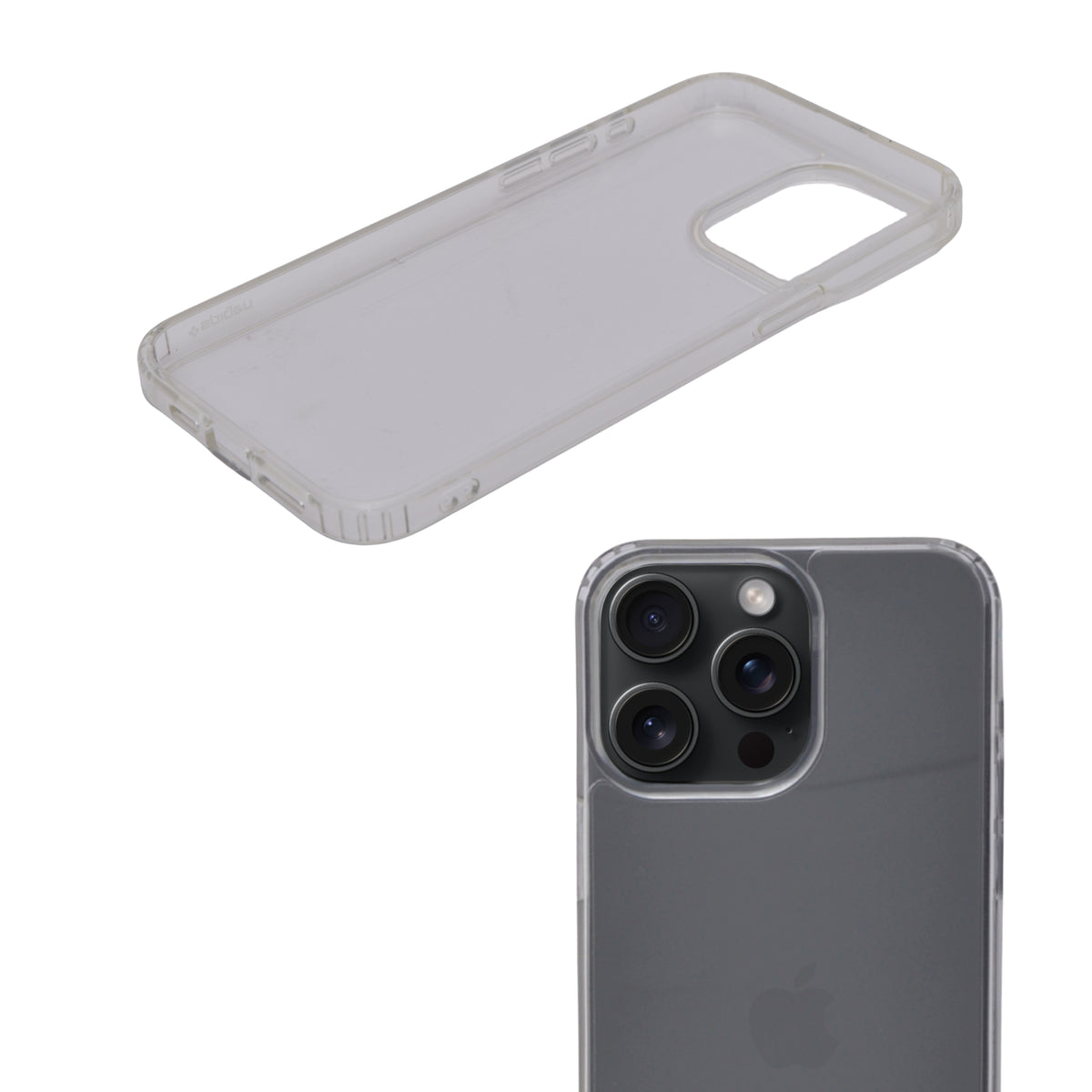 Crystal Clear Shockproof Phone Case for iPhone 15 Pro Max