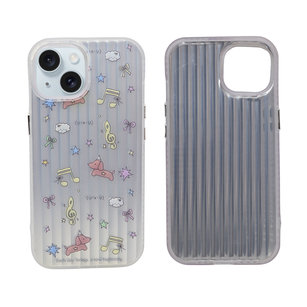 Aesthetic Bow & Floral Phone Case for iPhone 15