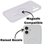 Hard Transparent Tinted Magsafe Compatible Phone Case for iPhone 16 Plus