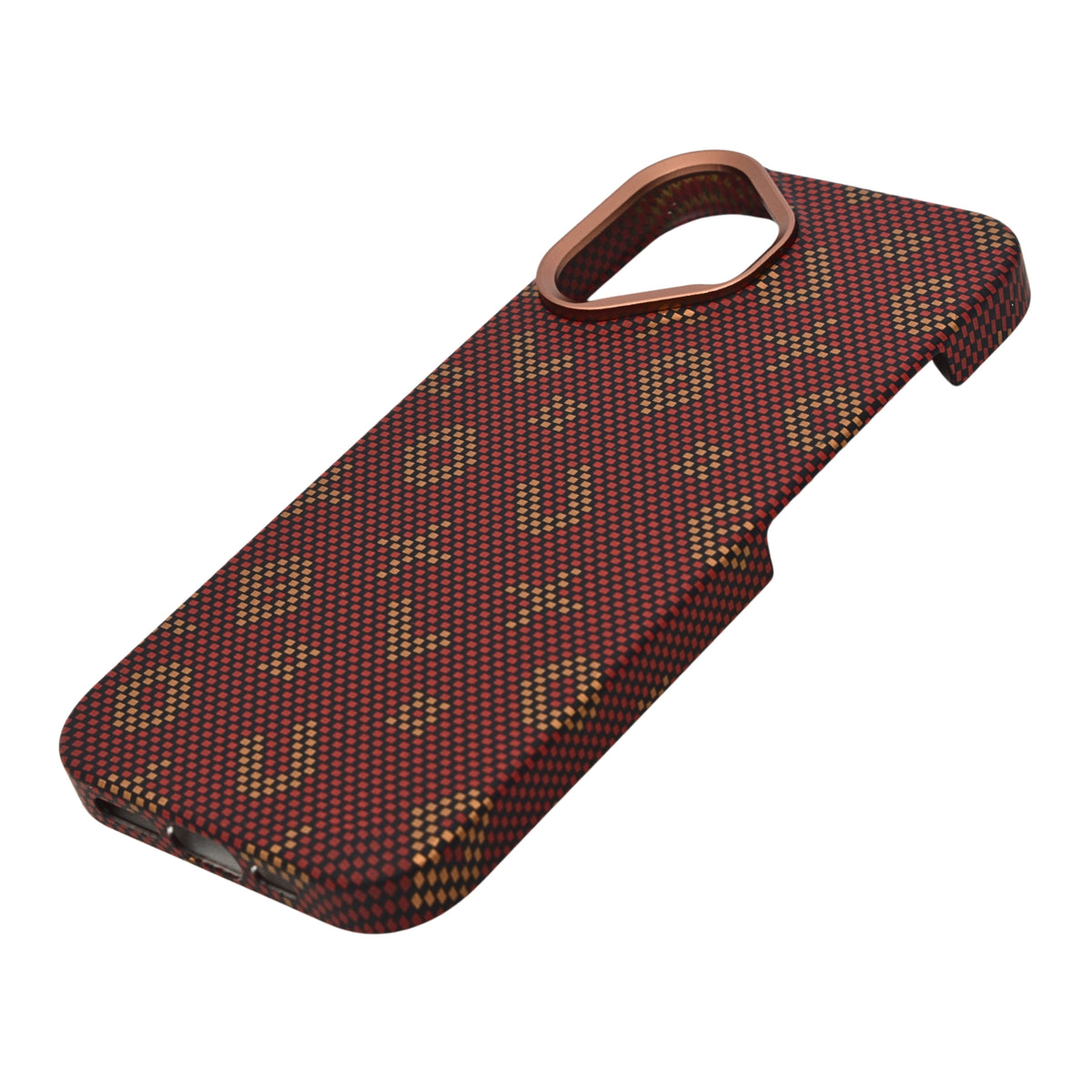 Kevlar Texture Magsafe Armor Phone Case for iPhone 17