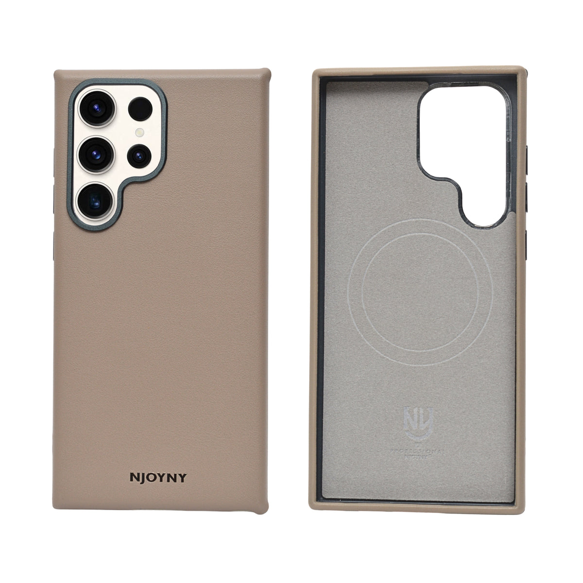 Premium Leather MagSafe Case for Samsung Galaxy S23 Ultra