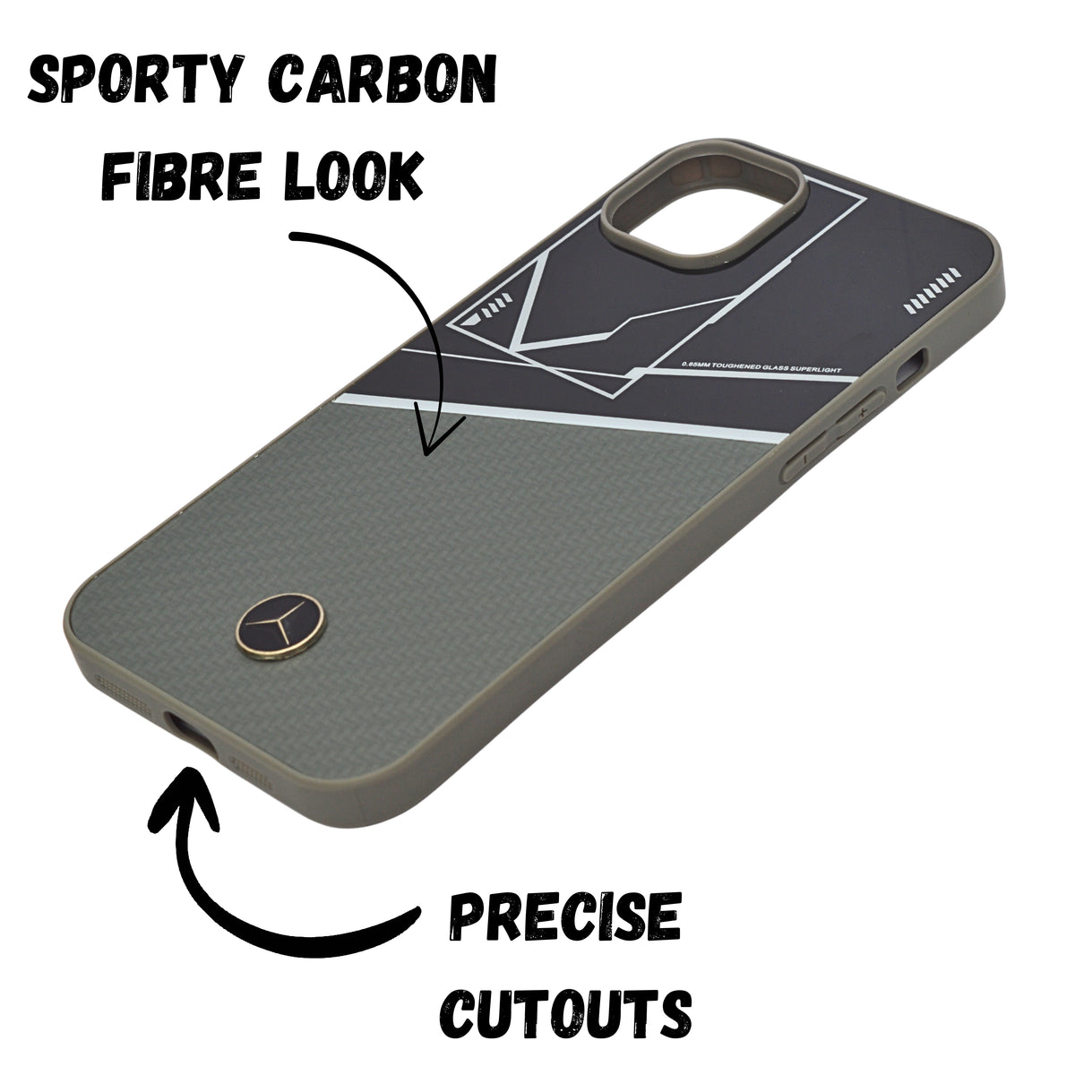 Premium Car Motorsport Edition Phone Case for iPhone 14Plus / 15Plus