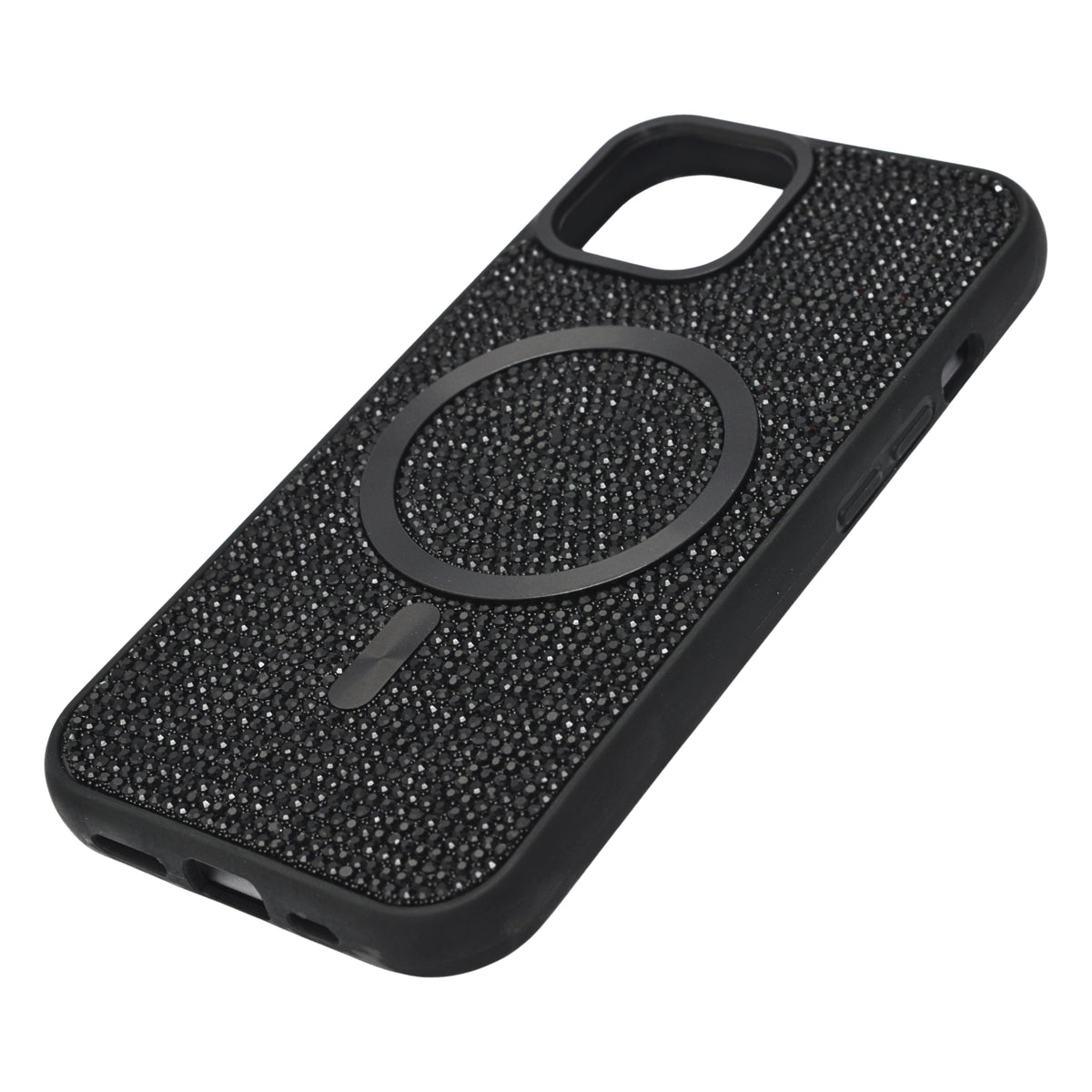 Luxury Rhinestone MagSafe Compatible Phone Case for iPhone 15
