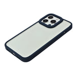 Slim Transparent Protective Phone Case with Smooth Border Grip for iPhone 13 Pro