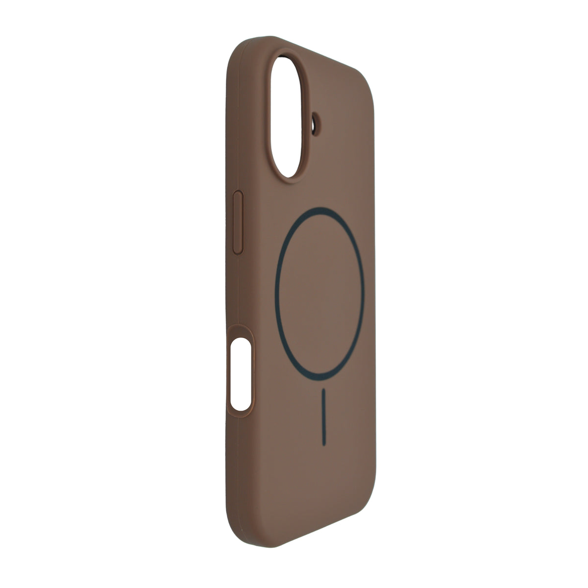 Soft Silicone with MagSafe Ring Phone Case for iPhone 17