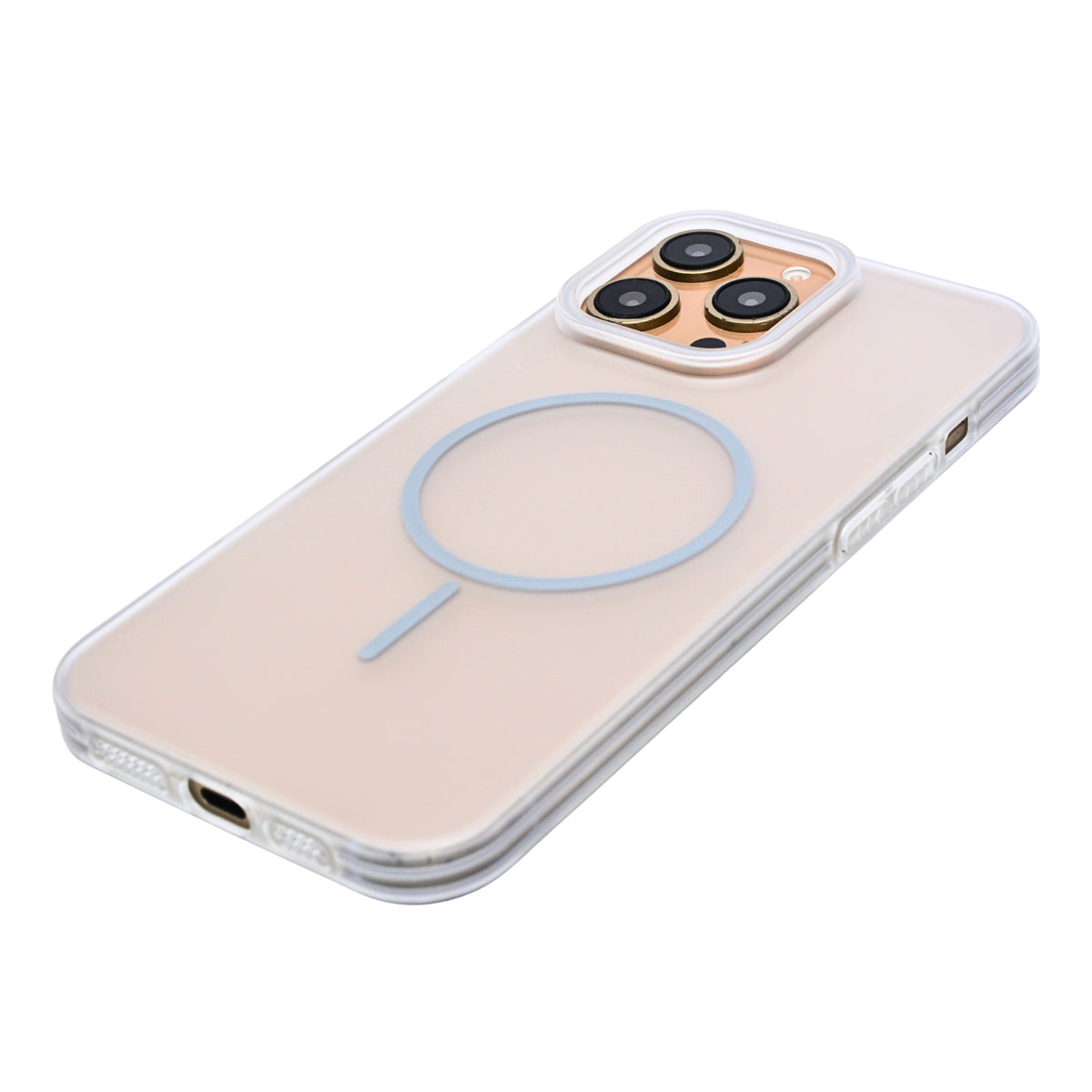 Crystal Clear Shockproof MagSafe Phone Case for iPhone 16 Pro
